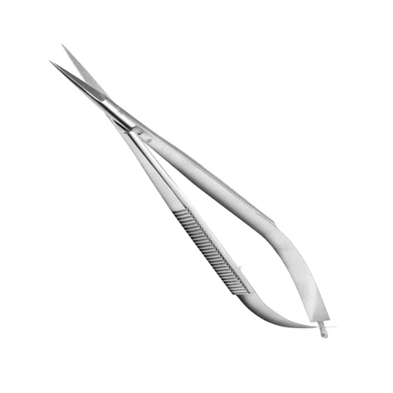 Tesoura Castroviejo Reta 11cm - Aço Inoxidável para Cirurgias de Precisão